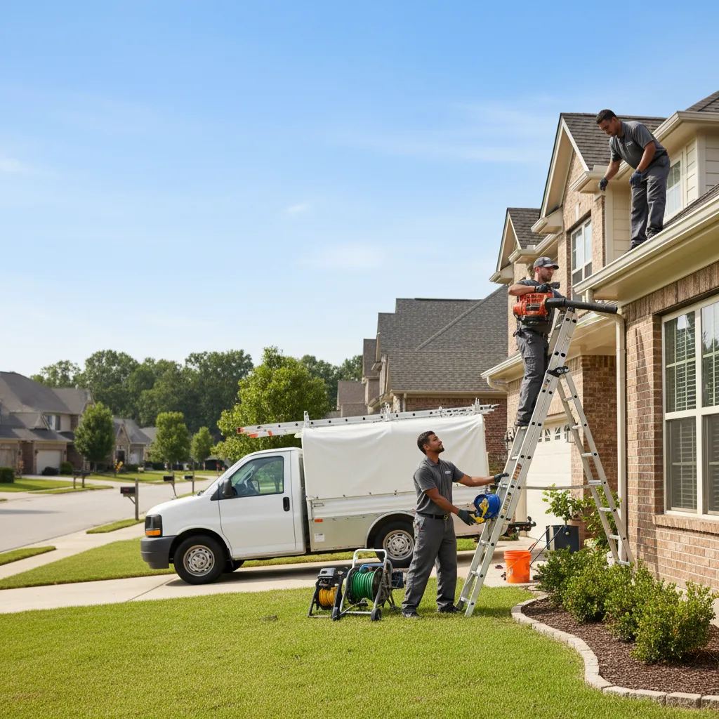 Home Gutter Service in Mount Auburn, IL near me